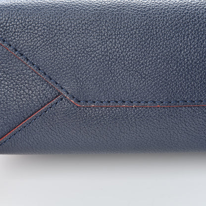 Louis Vuitton Calfskin Lockme II Chain Bag BB Marine Rouge 11 of 12