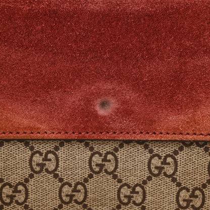 Gucci GG Supreme Monogram Blooms Mini Dionysus Shoulder Bag Beige Multicolor Dry Rose 10 of 10