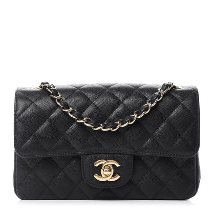 Chanel Caviar Quilted Mini Rectangular Flap Black 1 of 11