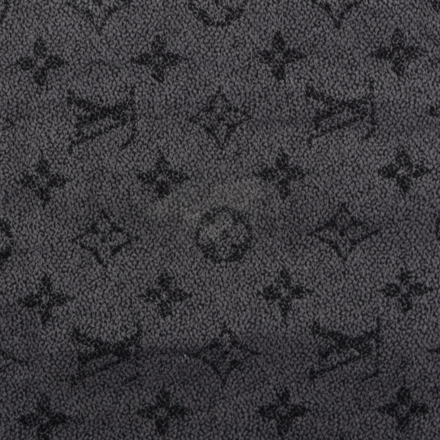 Cotton Monogram Shawl Gray
