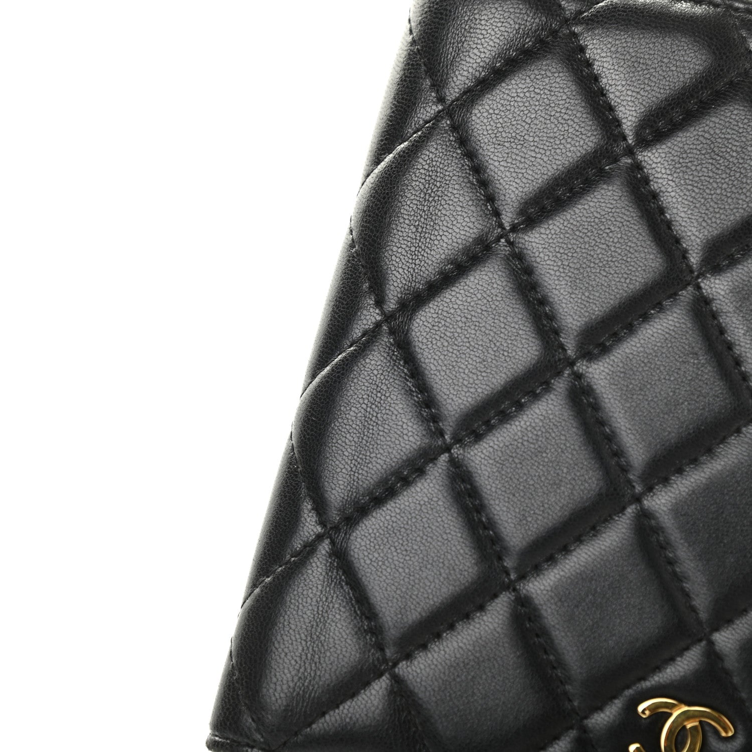 Chanel Lambskin Quilted Small Agenda Cover Black 15 of 15