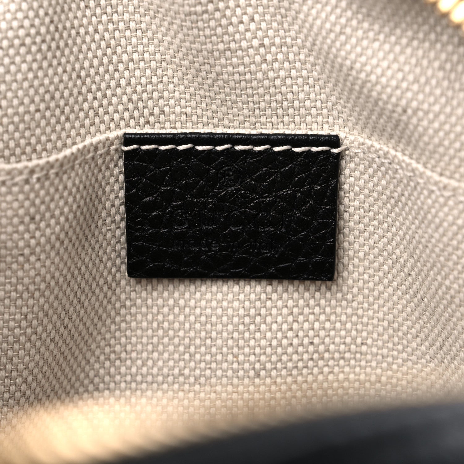 Gucci Pebbled Calfskin Small Soho Disco Bag Black 6 of 10