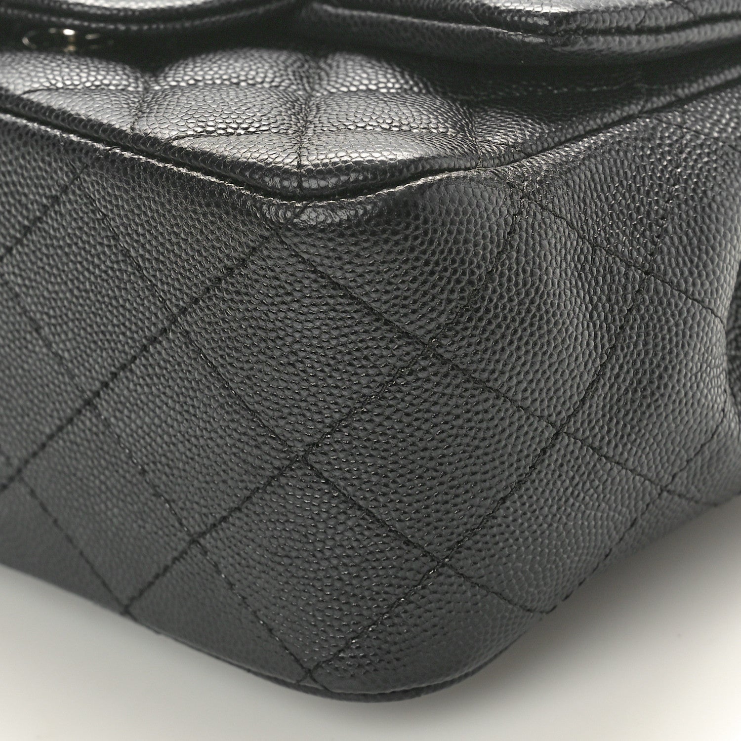 Chanel Caviar Quilted Mini Square Flap Black 10 of 10