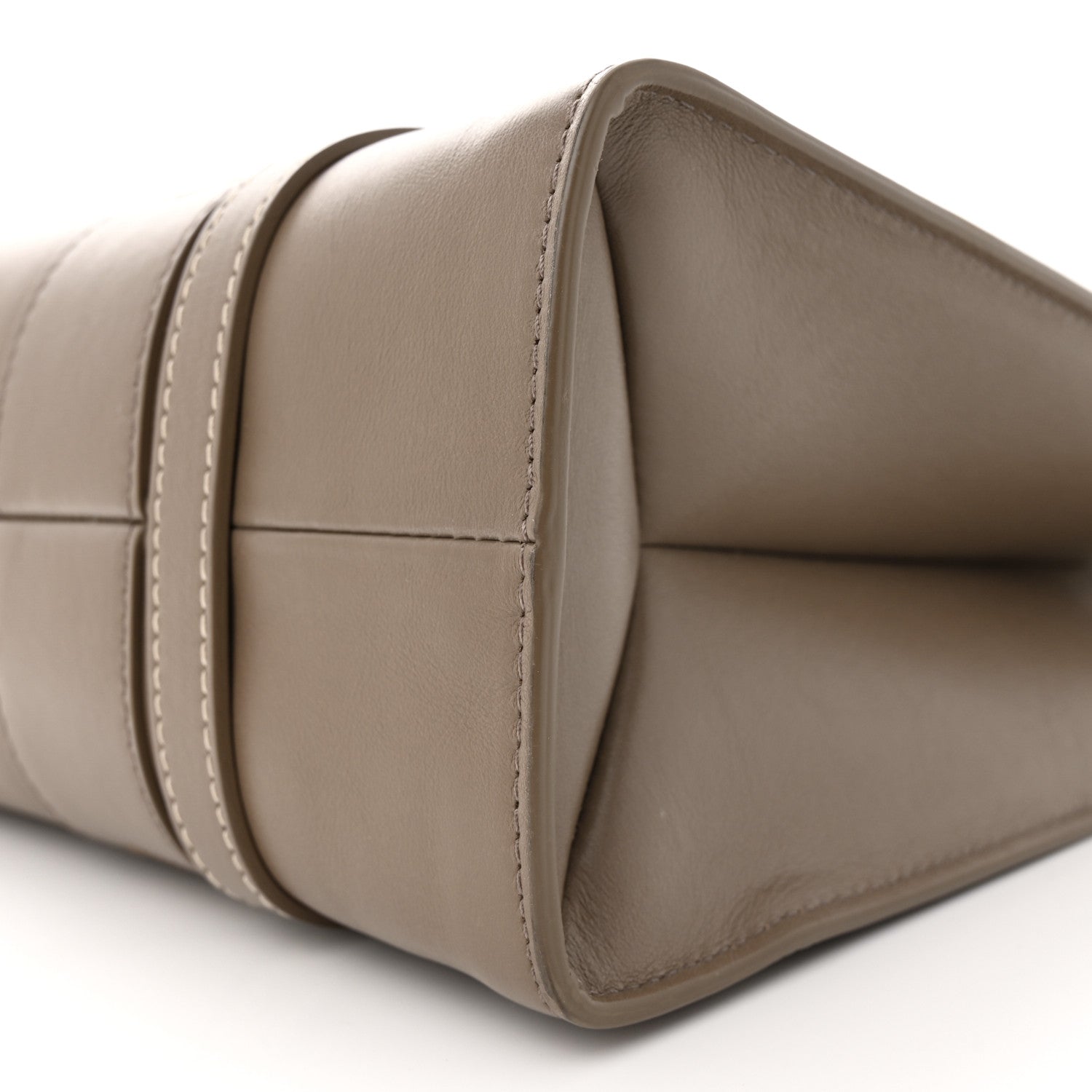 Chloe Calfskin Medium Woody Tote Army Green 10 of 13