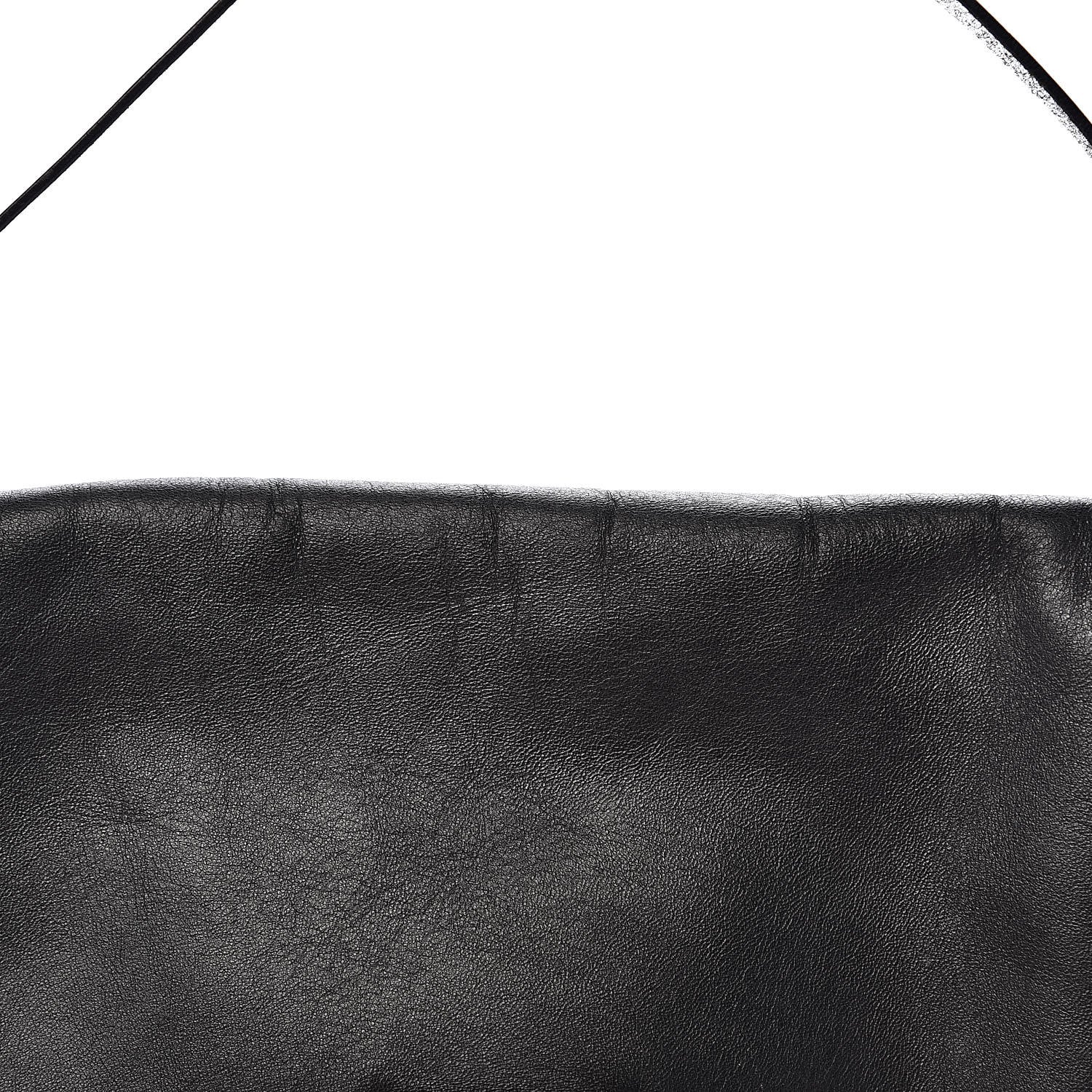 Fendi Calfskin Big Forever Mama Baguette Black 9 of 13