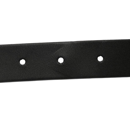 Bottega Veneta Calfskin Triangle Belt 75 30 Black 3 of 5