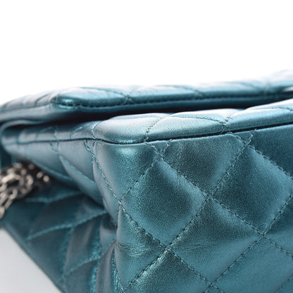 Chanel Metallic Calfskin Quilted 2.55 Reissue 226 Flap Turquoise 11 of 12