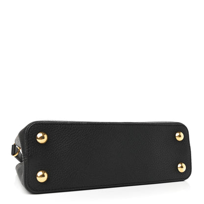 Louis Vuitton Taurillon Capucines BB Black 4 of 9