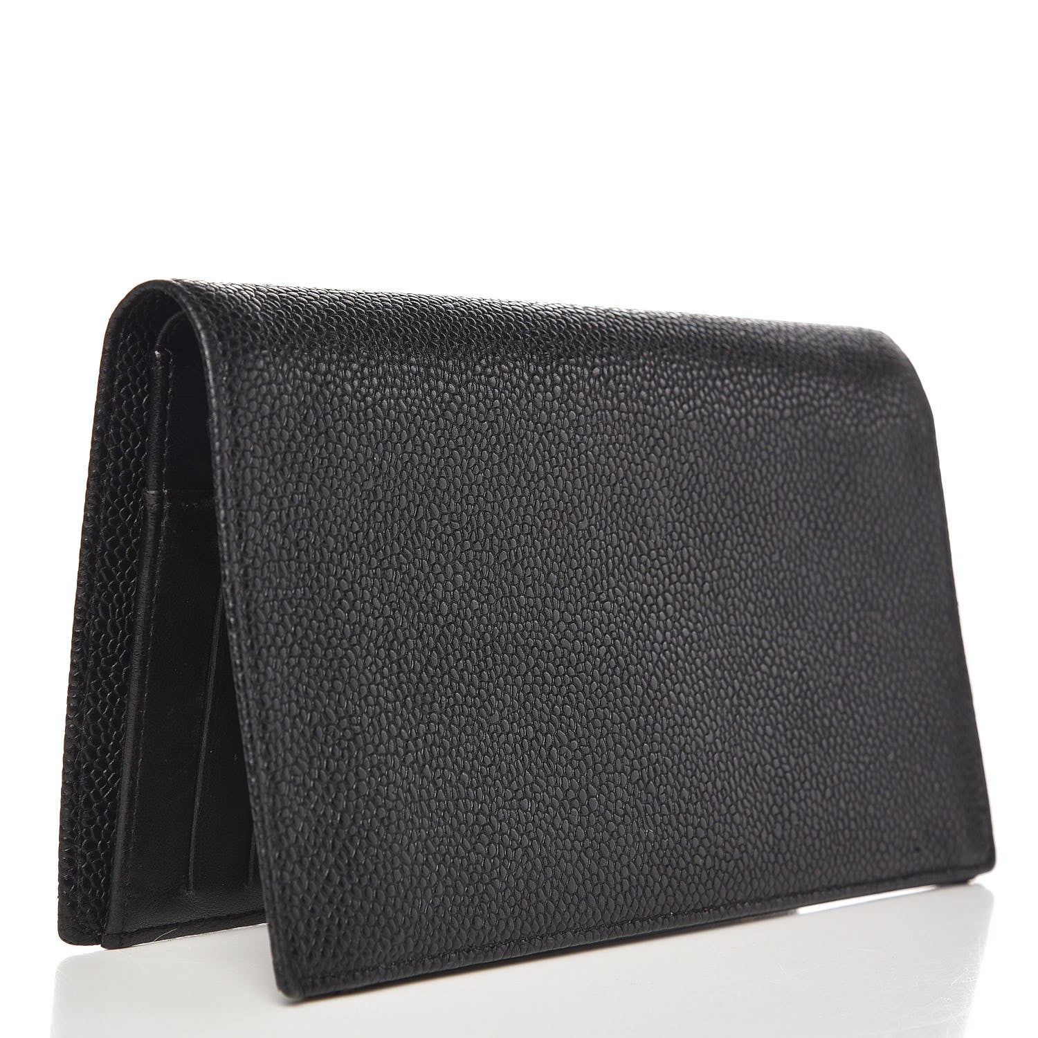 Chanel Caviar Timeless CC Yen Wallet Black 3 of 13