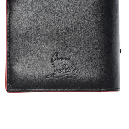 Christian Louboutin Calfskin Ecusson Panettone Bi-Fold Wallet Black 7 of 8