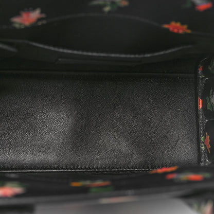 Saint Laurent Calfskin Prairie Printed Nano Sac De Jour Black 5 of 9