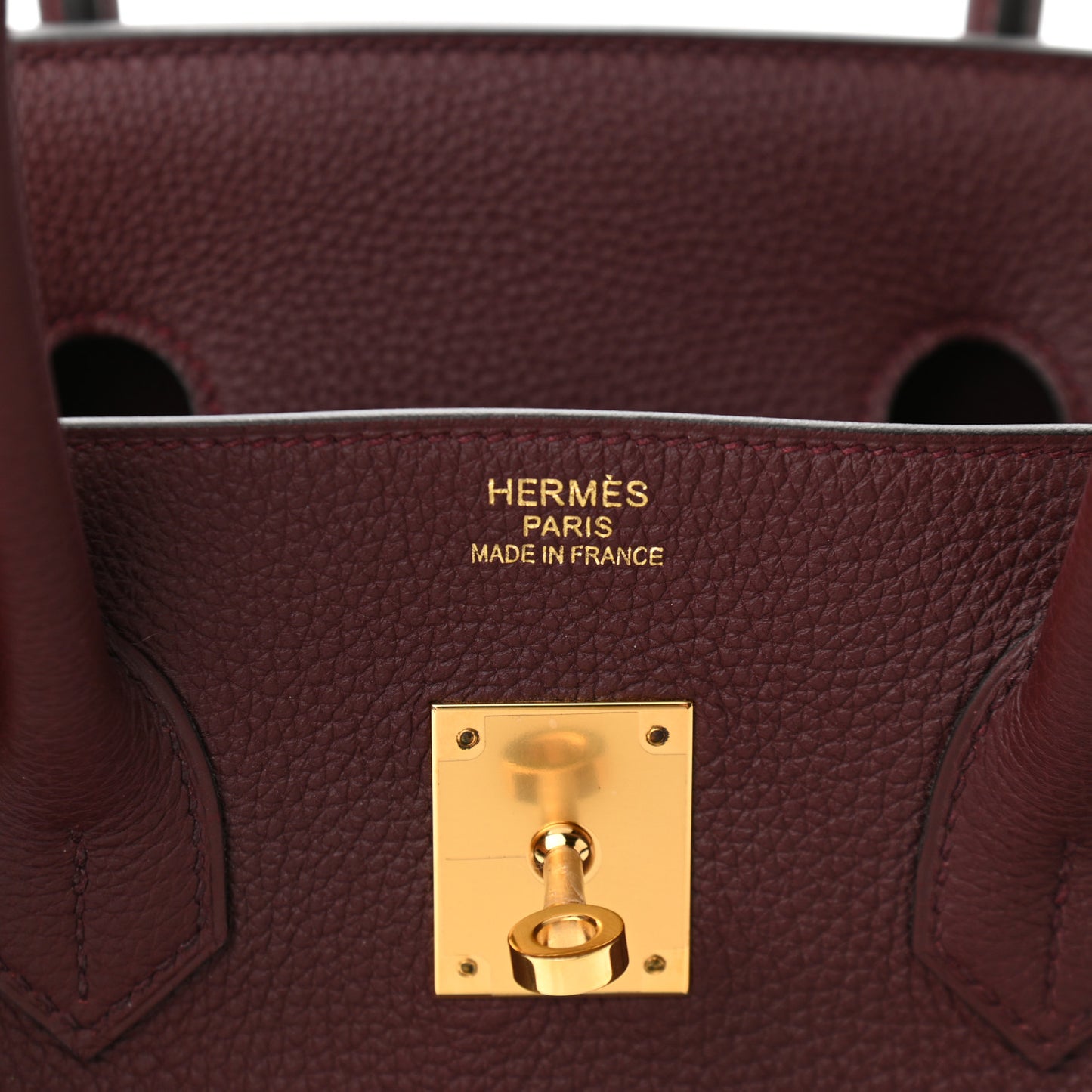 Togo Birkin 35 Bordeaux