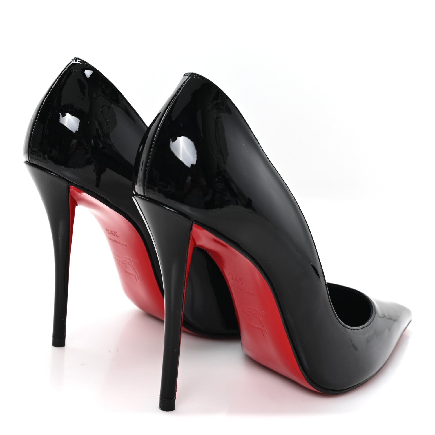 Christian Louboutin Patent So Kate 120 Pumps 39.5 Black 5 of 8
