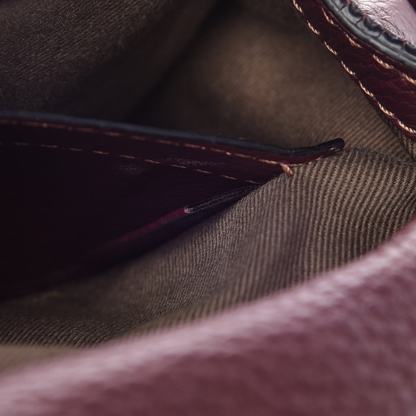 Calfskin Mini Marcie Round Crossbody Bag Dark Velvet