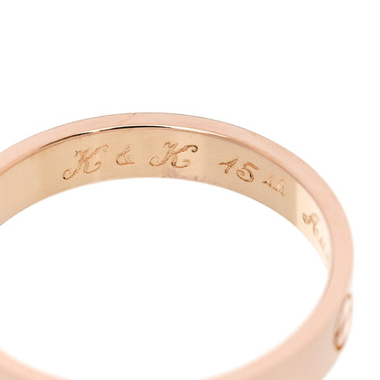 Cartier 18K Pink Gold 3.5mm LOVE Wedding Band Ring 57 8 5 of 6