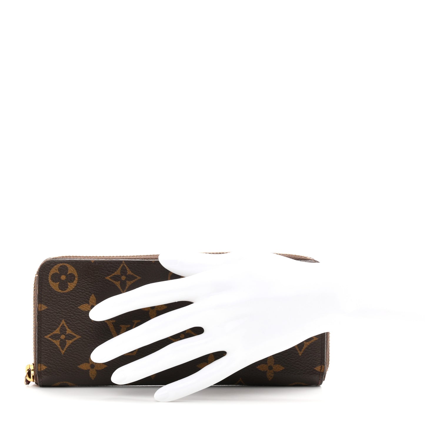 Monogram Clemence Wallet Fuchsia