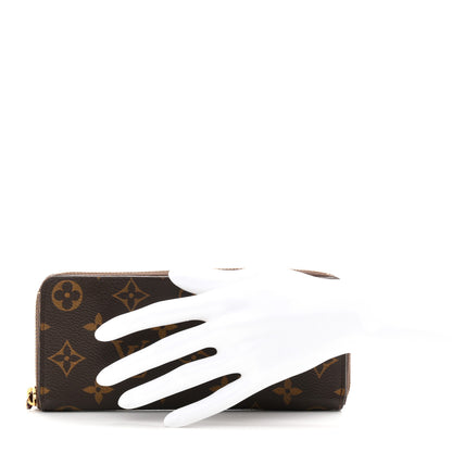 Louis Vuitton Monogram Clemence Wallet Fuchsia 2 of 8