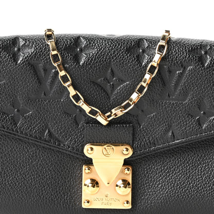 Louis Vuitton Empreinte Pochette Saint Germain Black 7 of 9
