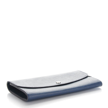 Louis Vuitton Epi Emilie Wallet Indigo 4 of 7