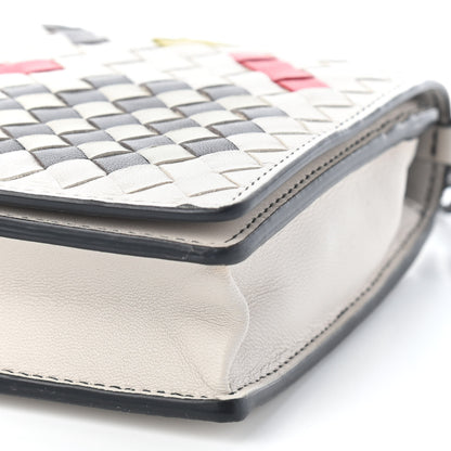 Bottega Veneta Nappa Intrecciato Chain Wallet Mist Abstract 9 of 9