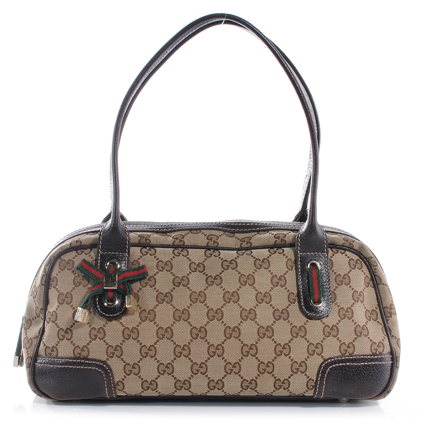 Monogram Small Princy Satchel Dark Brown