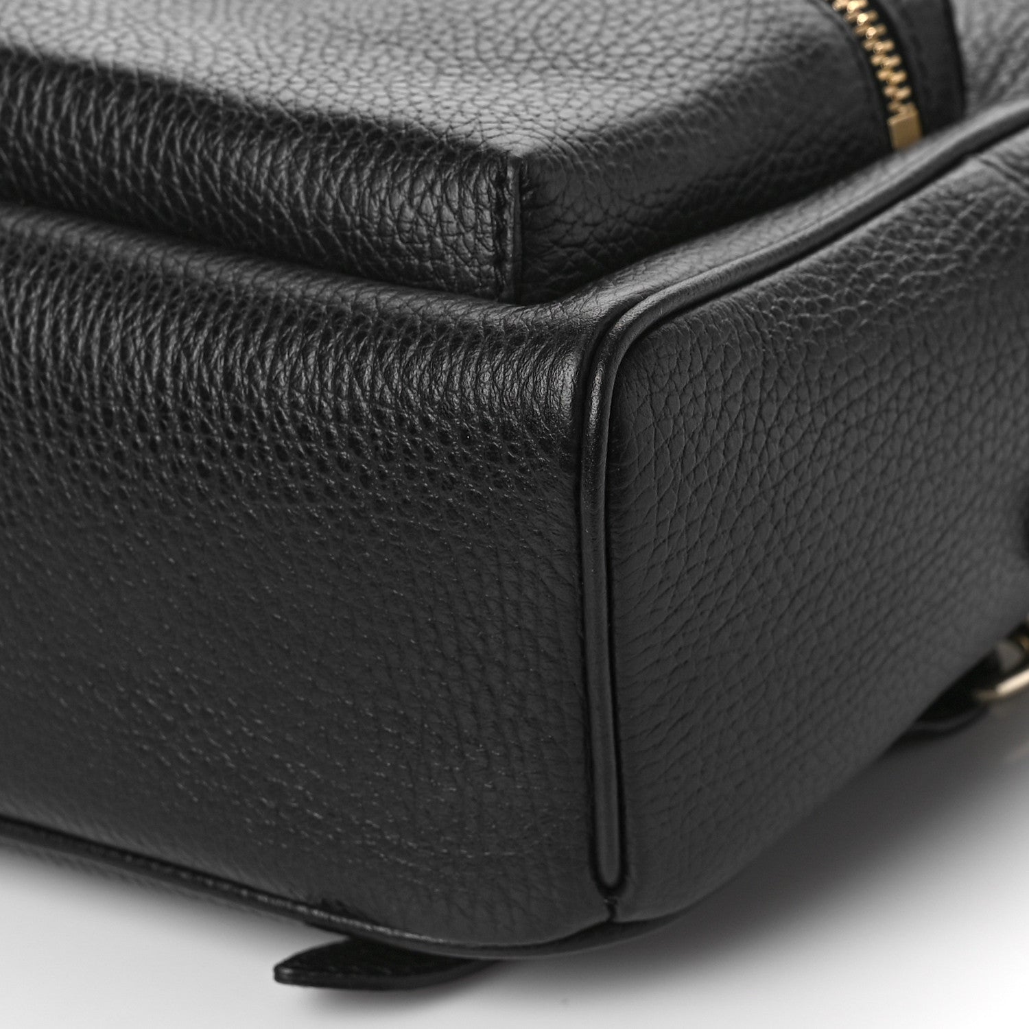 Gucci Pebbled Calfskin Soho Chain Backpack Black 9 of 9