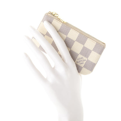Louis Vuitton Damier Azur Key Pouch 2 of 7