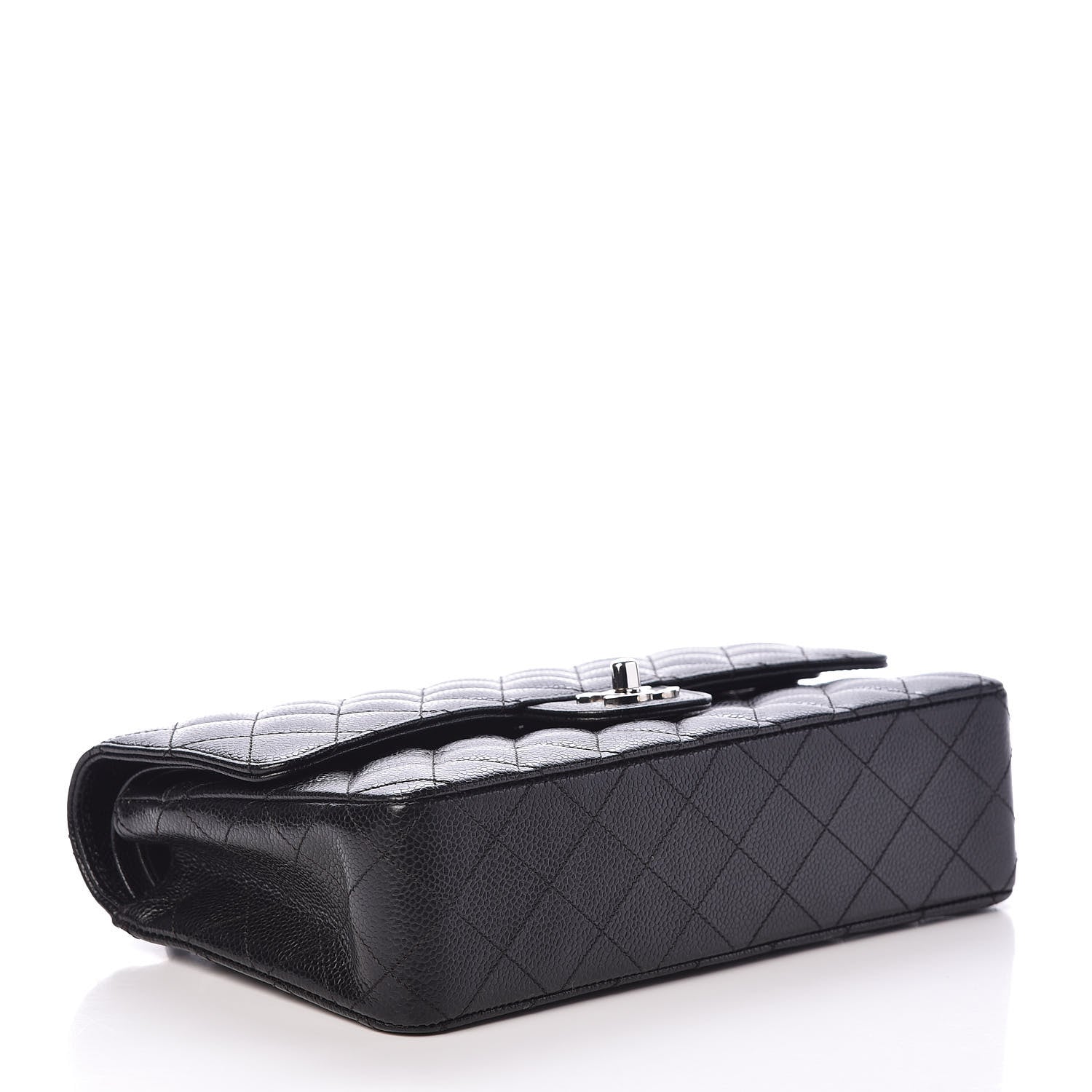 Chanel Caviar Quilted Medium Double Flap Black 4 of 9
