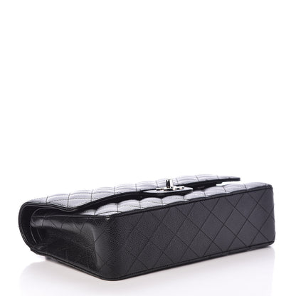 Chanel Caviar Quilted Medium Double Flap Black 4 of 9
