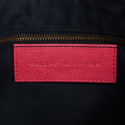 Balenciaga Agneau Flat Handle Clutch Rose Thulian 8 of 12