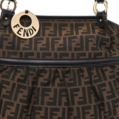Fendi Zucca Large Chef Shopper Tote Tobacco 8 of 15