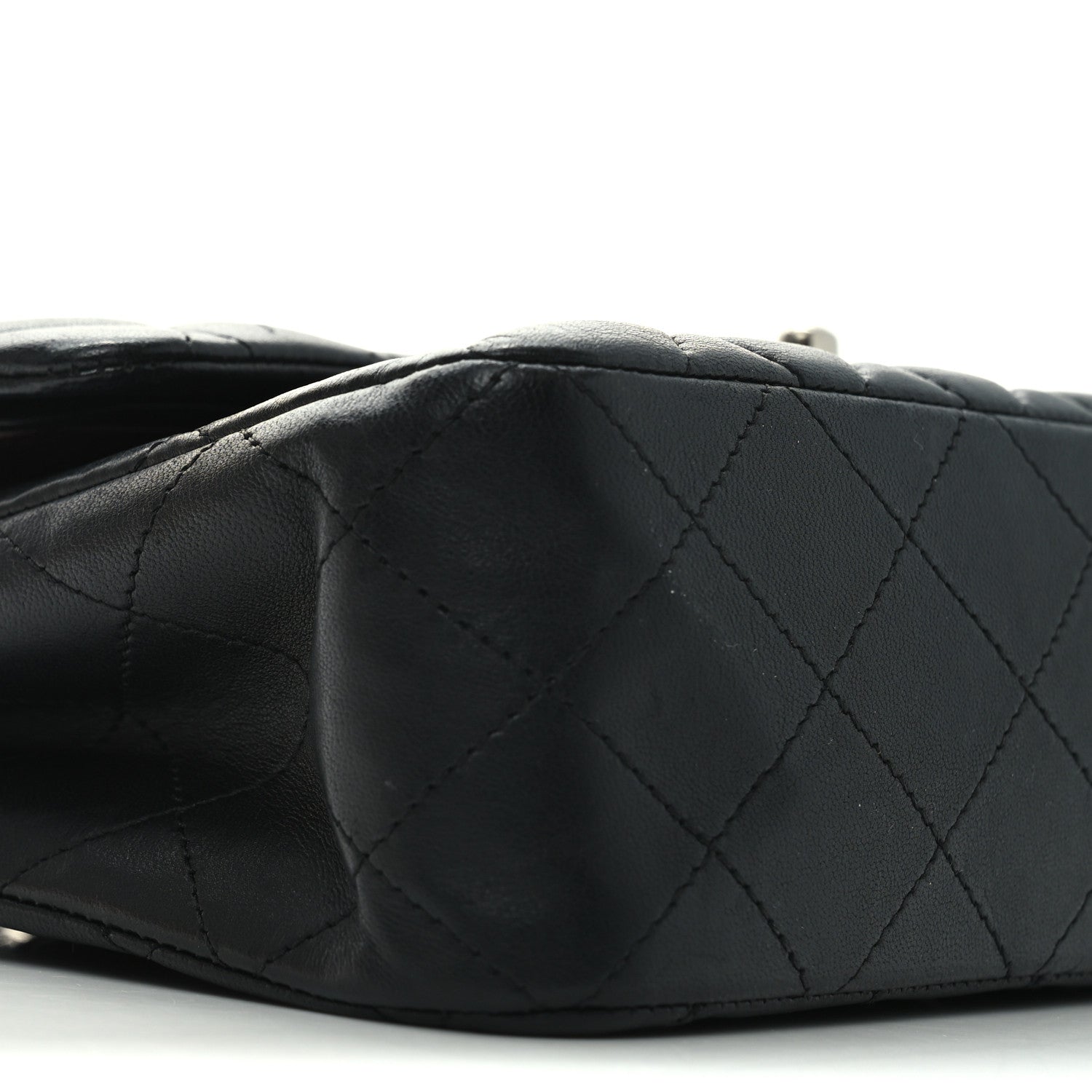 Chanel Lambskin Quilted Small Double Flap Black 9 of 10