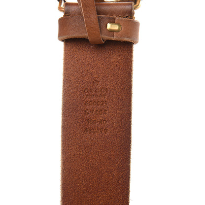 Gucci Faded Calfskin Double G 40mm Belt 100 40 Cuir 5 of 9