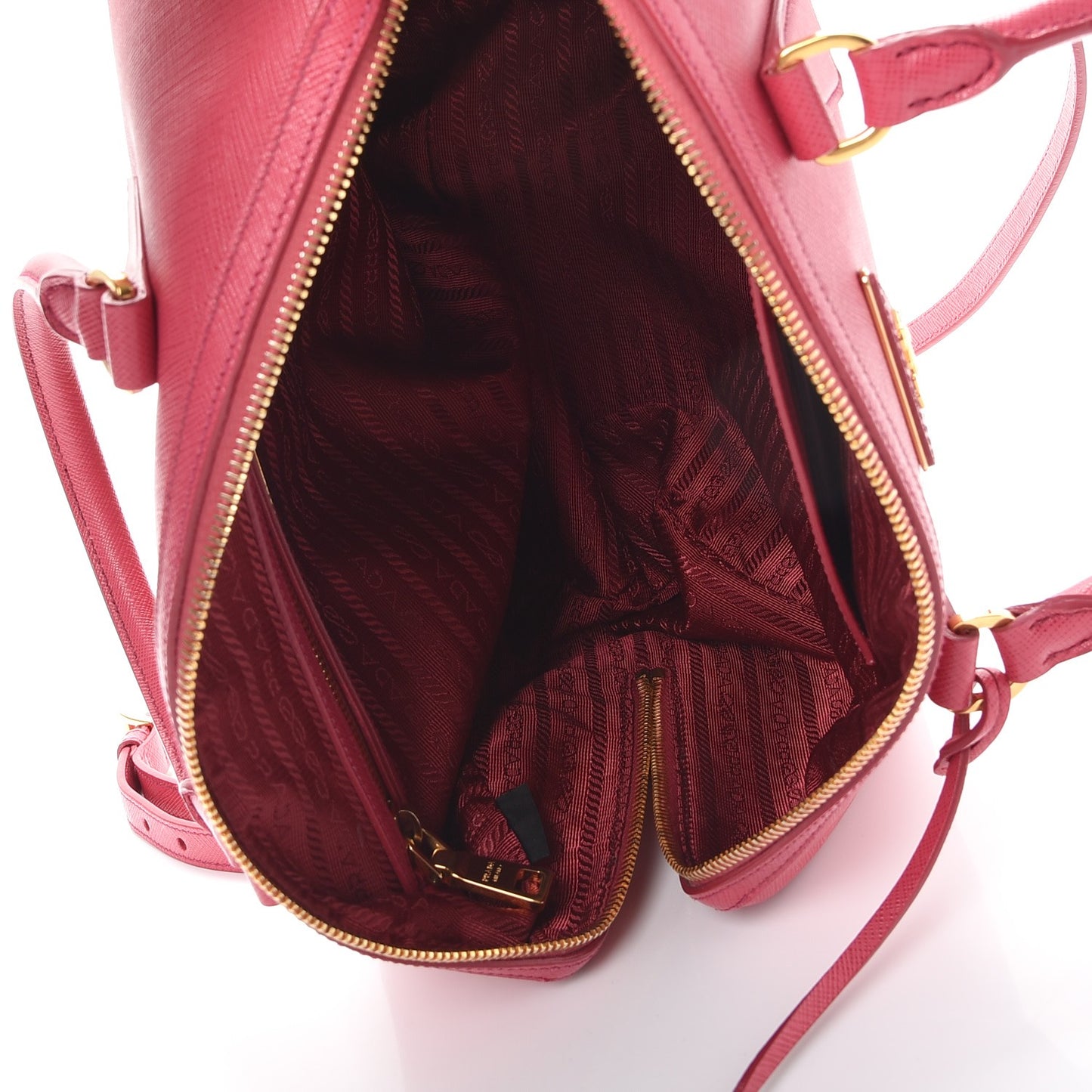 Saffiano Lux Bowler Peonia