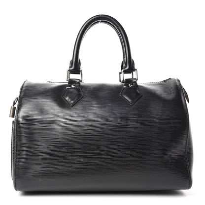 Louis Vuitton Epi Speedy 25 Black 1 of 25