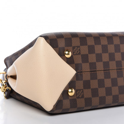Louis Vuitton Damier Ebene Cuir Taurillon Brittany Creme 6 of 9