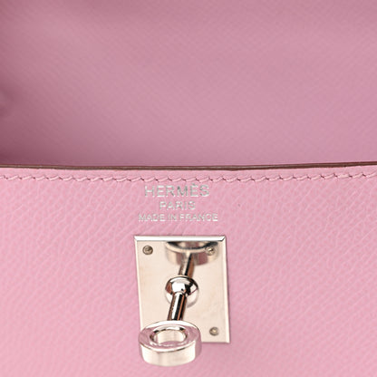 Hermes Epsom Kelly Sellier 25 Mauve Sylvestre 6 of 11