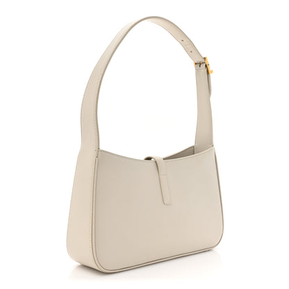 Saint Laurent Smooth Calfskin Le 5 A 7 Hobo Blanc Vintage 3 of 13