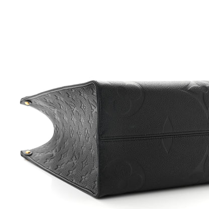 Louis Vuitton Empreinte Monogram Giant OnTheGo MM Black 8 of 10