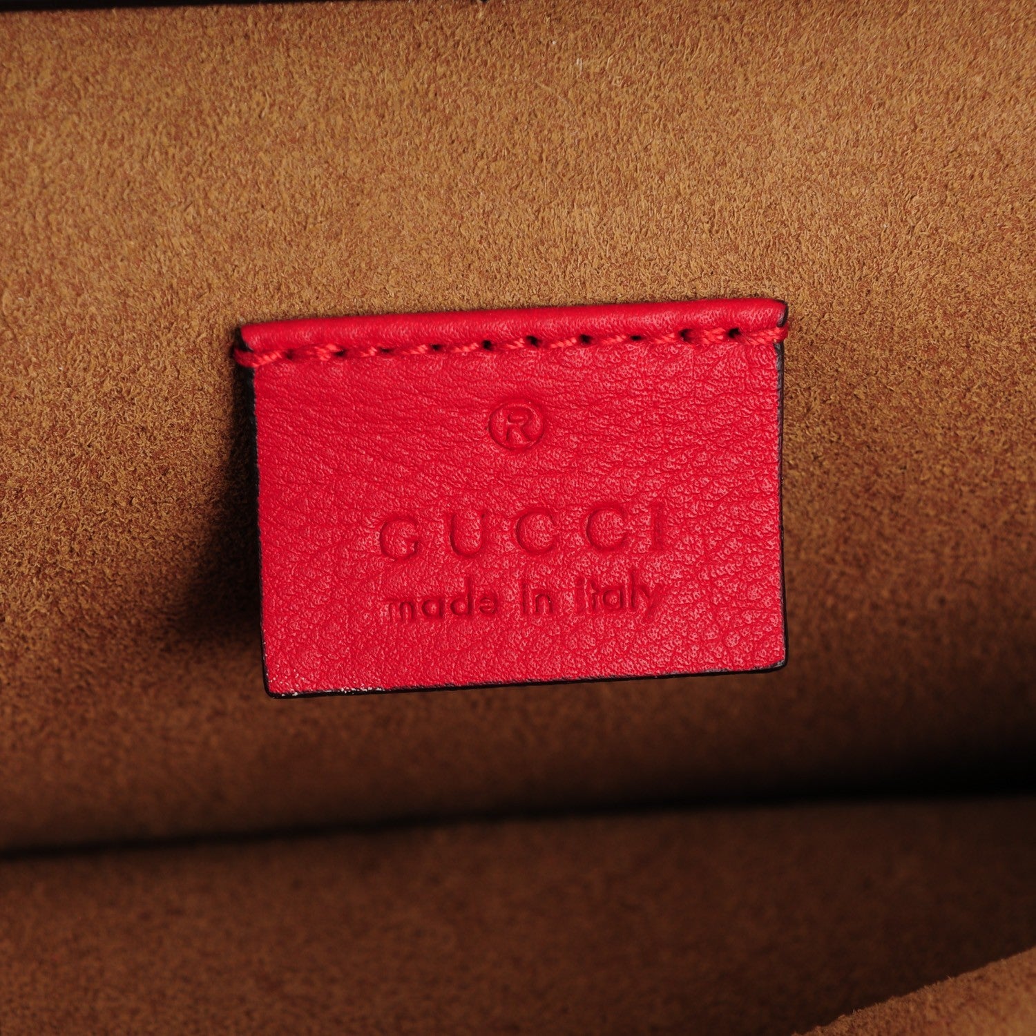 Gucci GG Supreme Monogram Arabesque Medium Dionysus Shoulder Bag Hibiscus Red 6 of 8