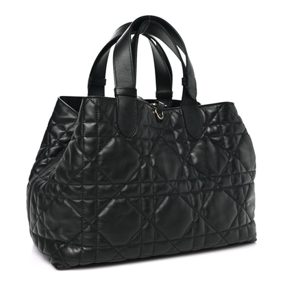 Christian Dior Calfskin Macrocannage Medium Toujours Black 3 of 11