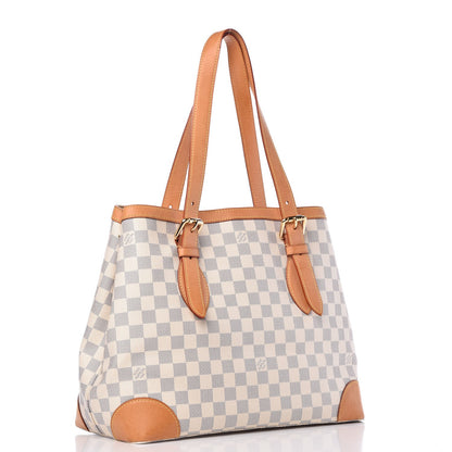 Louis Vuitton Damier Azur Hampstead MM 3 of 14