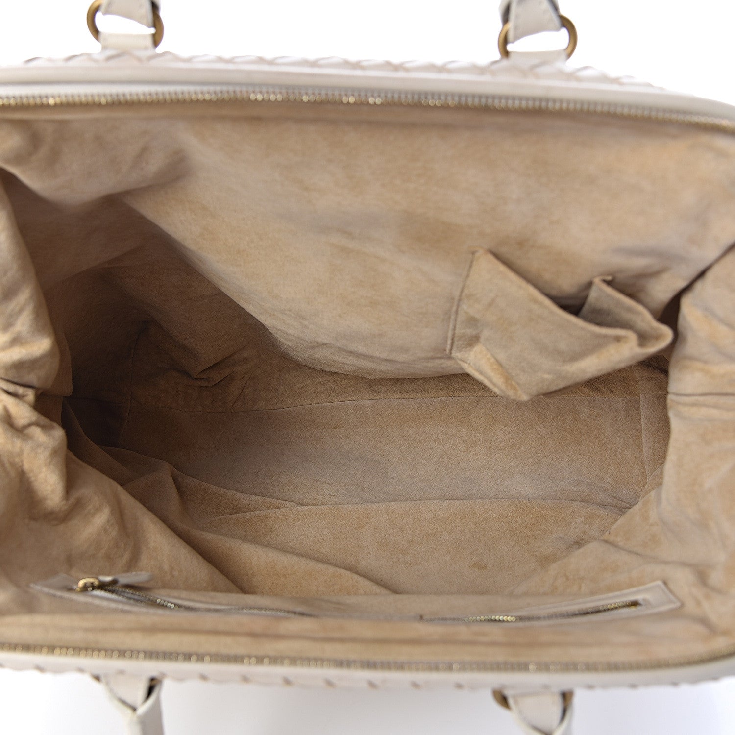 Bottega Veneta Nappa Intrecciato Frame Tote Colonial 5 of 12