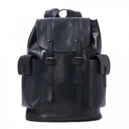 Louis Vuitton Epi Christopher Backpack PM Marine 1 of 8