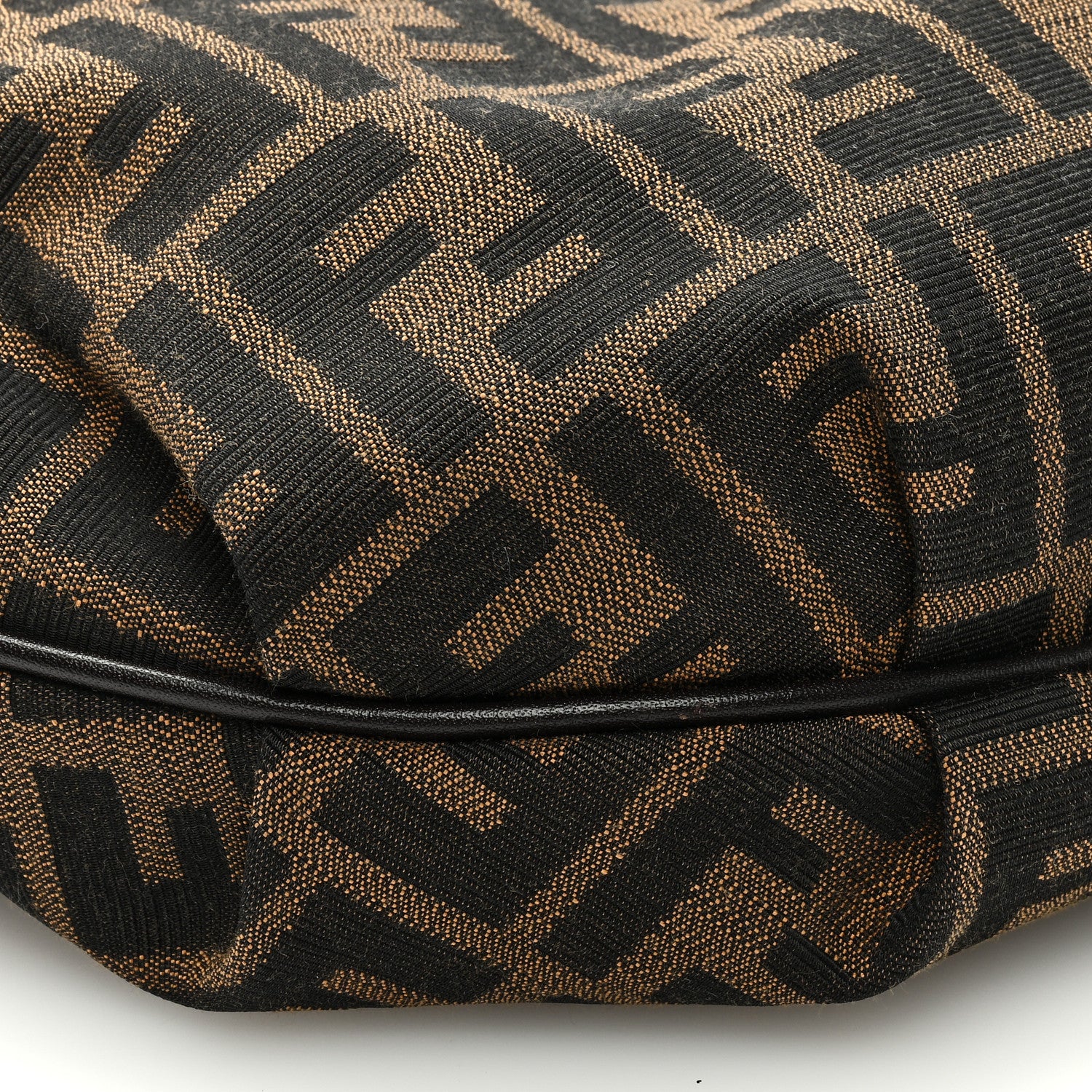 Fendi Zucca Small Chef Chain Hobo Tobacco 7 of 8