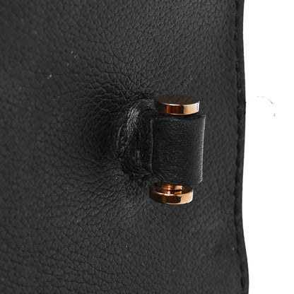 Versace Grained Calfskin Small La Medusa Top Handle Bag Black 9 of 12