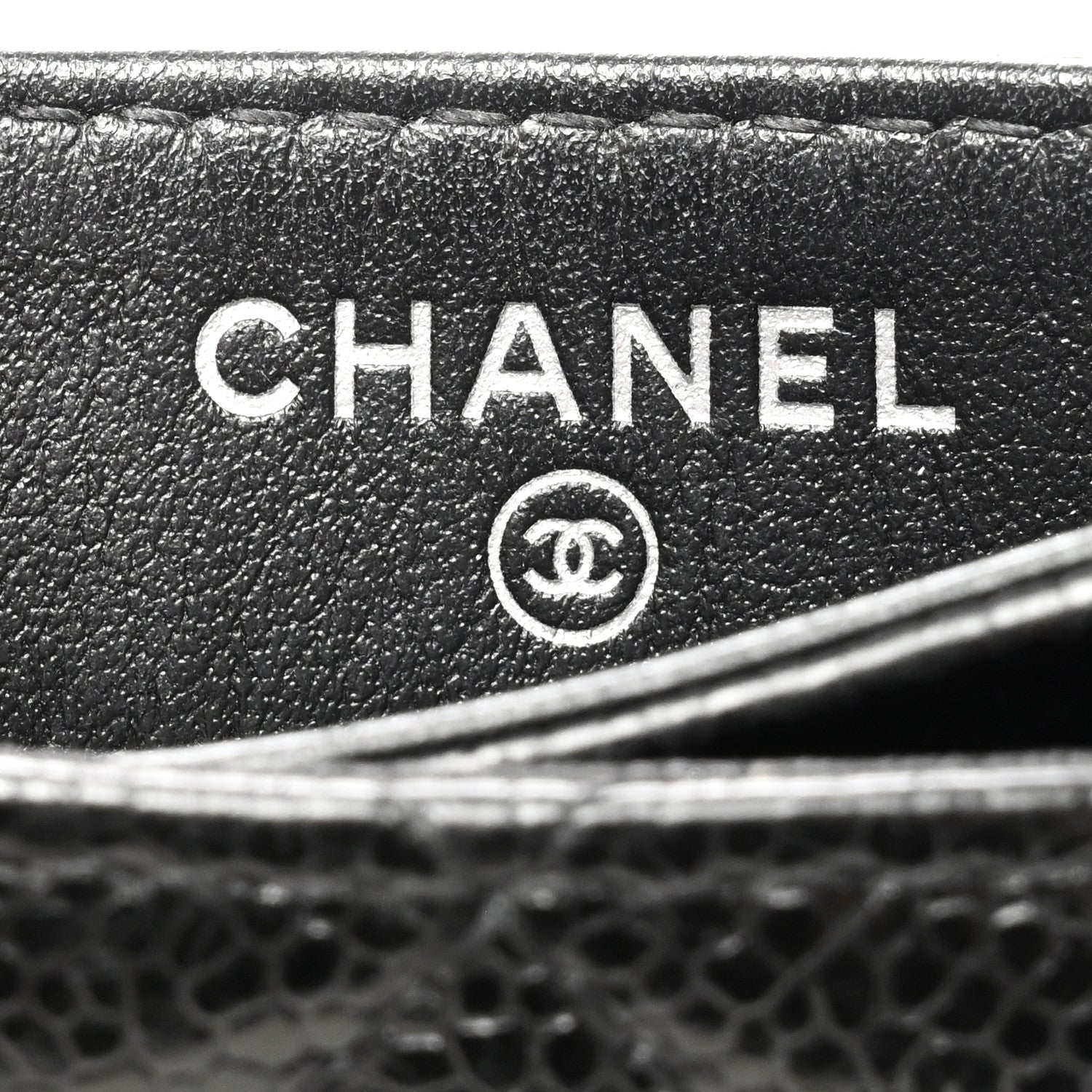 Chanel Caviar Quilted Incognito Card Holder Black 6 of 12