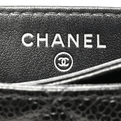 Chanel Caviar Quilted Incognito Card Holder Black 6 of 12