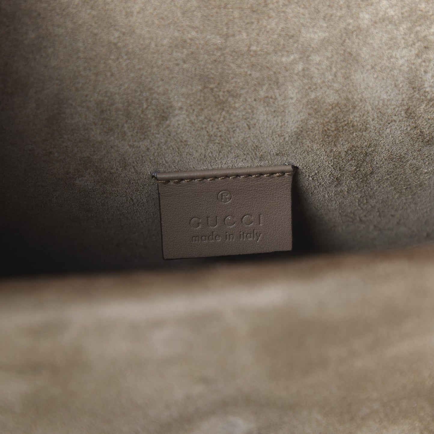 GG Supreme Monogram Mini Dionysus Shoulder Bag Taupe