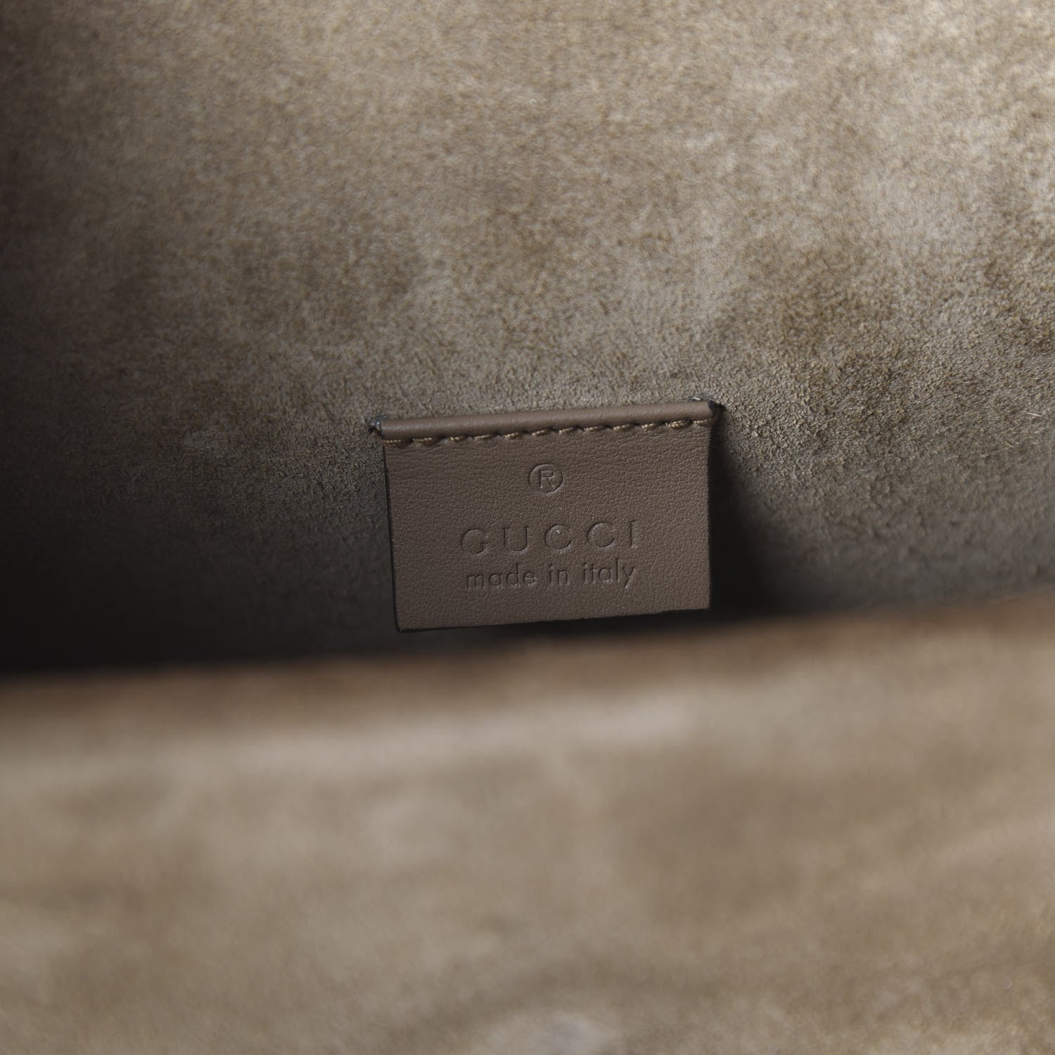 Gucci GG Supreme Monogram Mini Dionysus Shoulder Bag Taupe 8 of 11